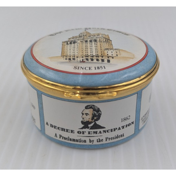 Halcyon Days Enamels The New York Times Trinket Box with Original Box - Picture 5 of 14